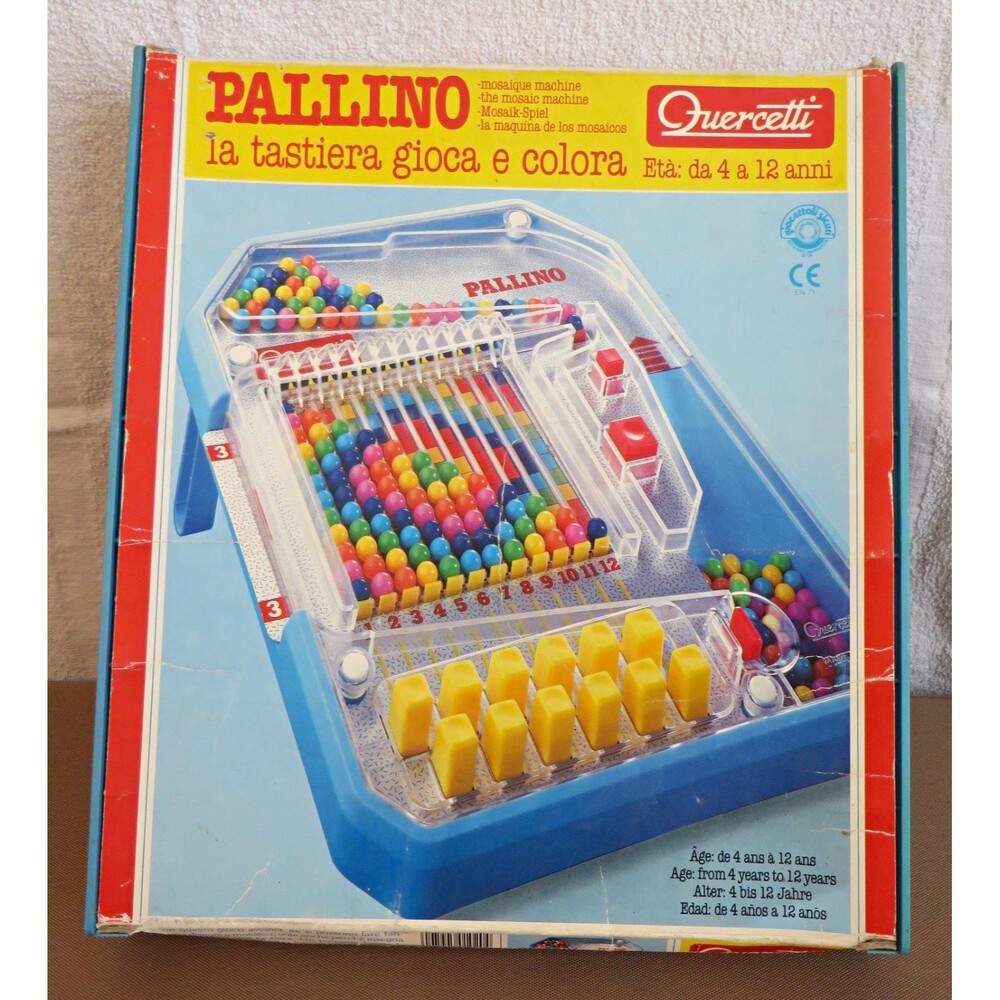 Vintage Mosaic Machine Educational Toy
